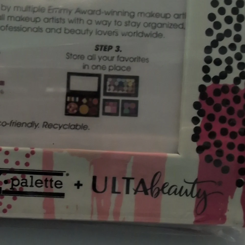 Ulta Beauty Z Palette with Pink‎ and Purple Design